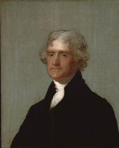 Thomas Jefferson von Gilbert Stuart